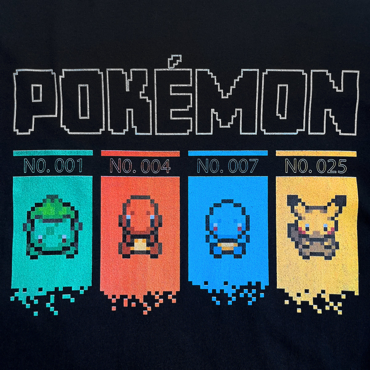 Starter Pokémon Black Long Sleeve