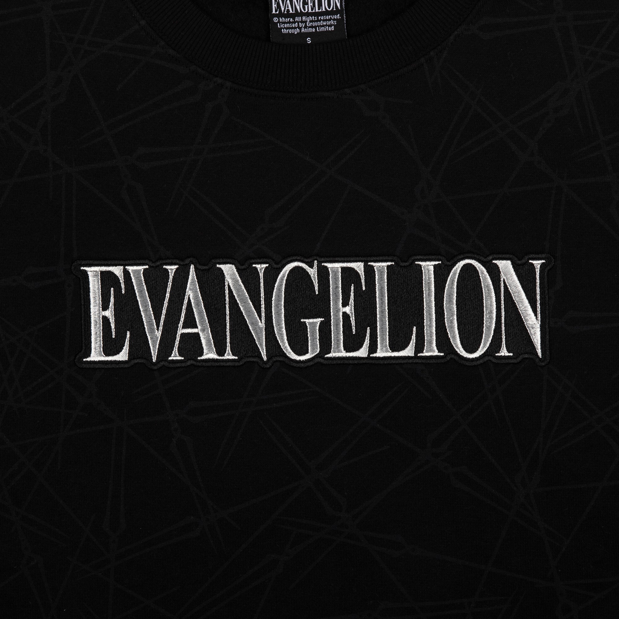 Evangelion Black Crew Neck Sweatshirt