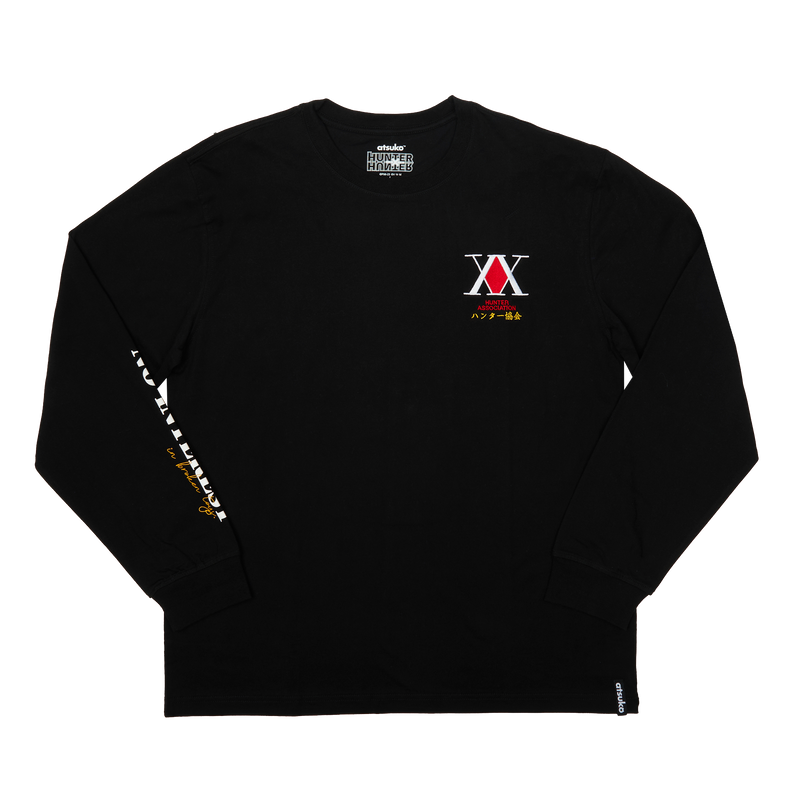 Hisoka No Interest Black Long Sleeve