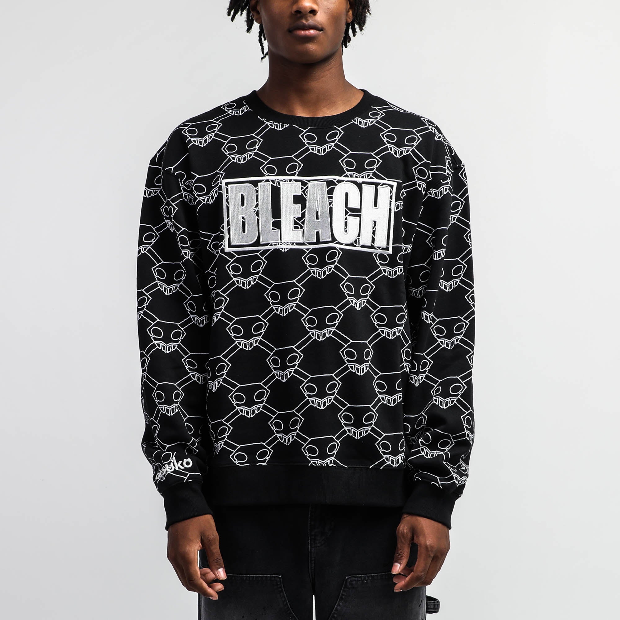BLEACH Black Crew Neck Sweatshirt
