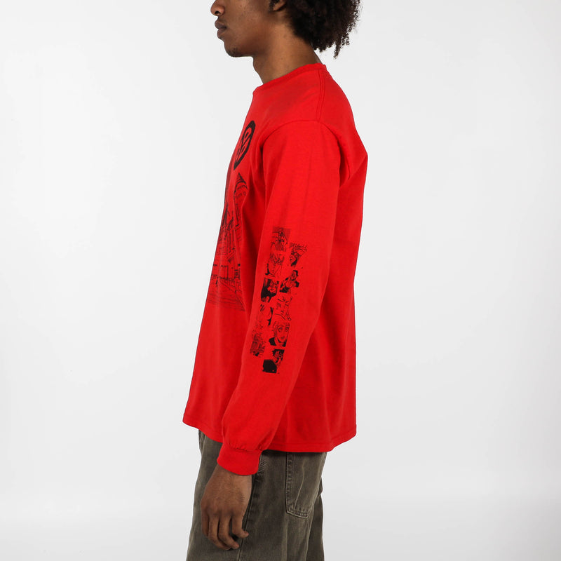 Sano In Front Of Newgarth Red Long Sleeve
