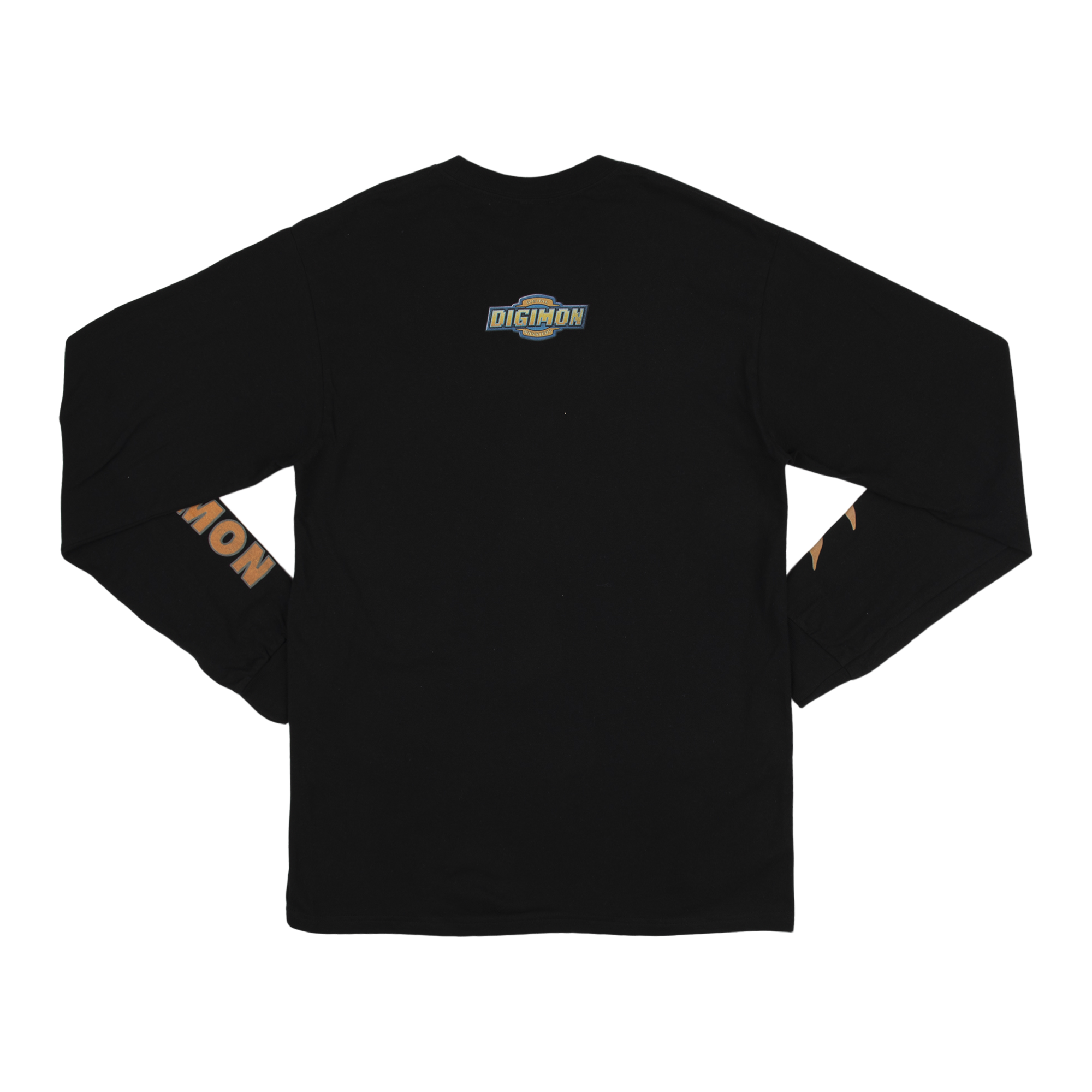 Metalgreymon and Tai Courage Black Long Sleeve