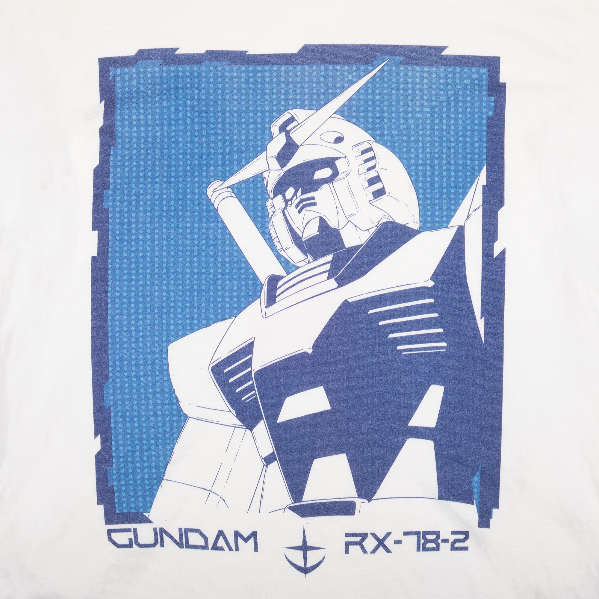 True Blue RX-78-2 White Long Sleeve