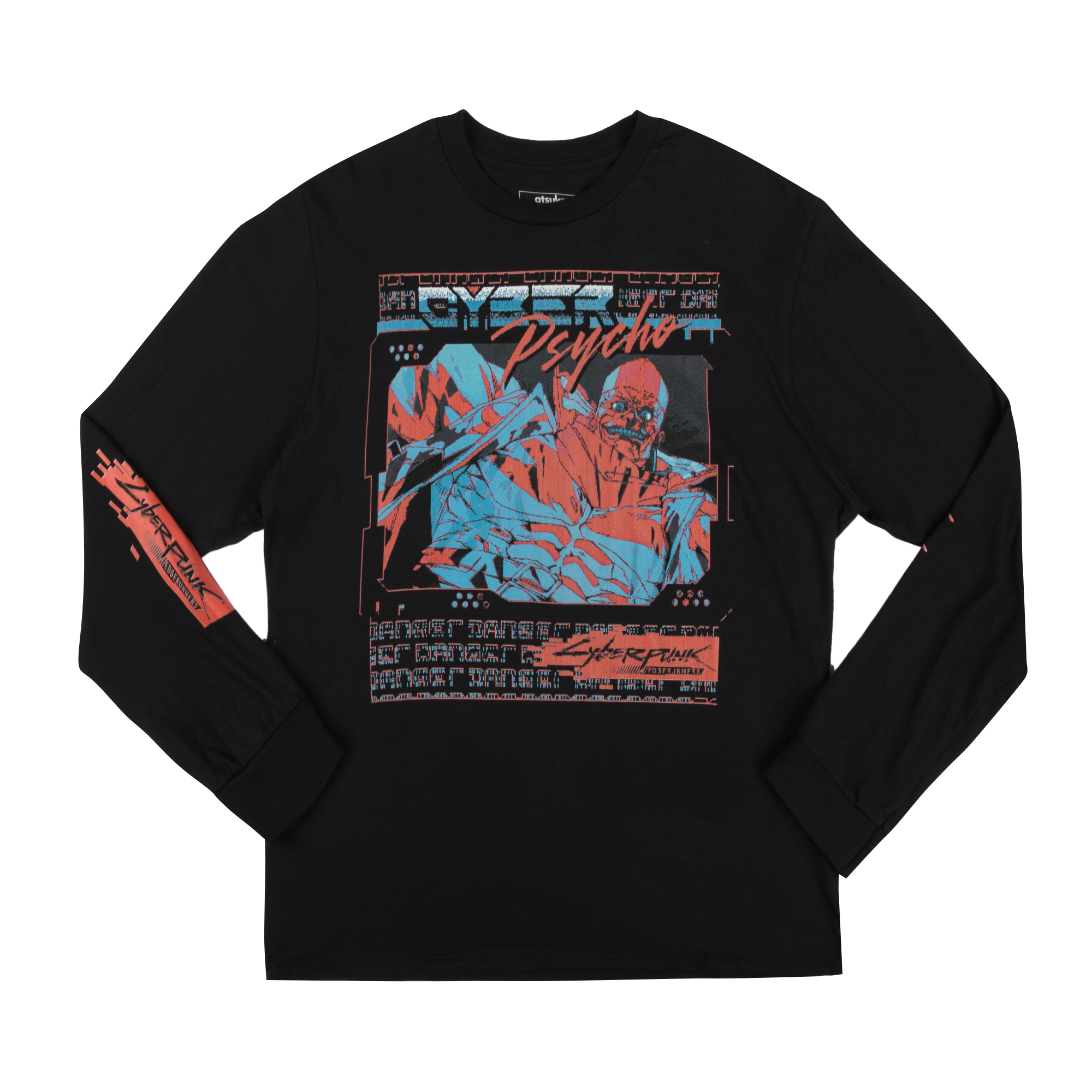 Maine Cyber Psycho Black Long Sleeve