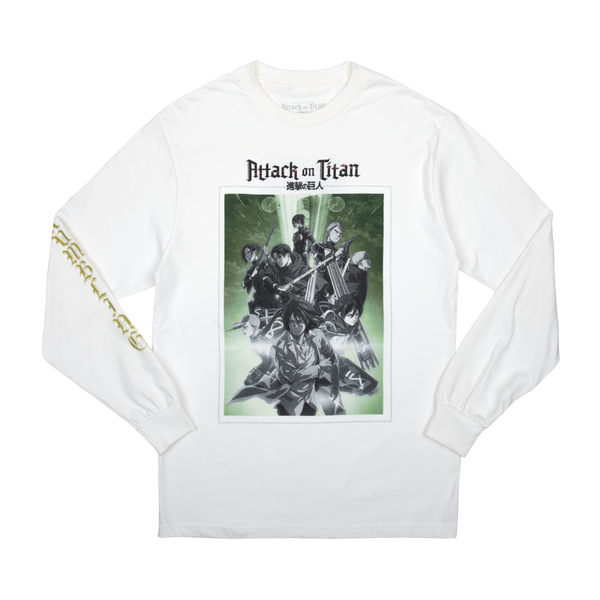 Attack On Titans The Rumbling White Long Sleeve Official Apparel Accessories Atsuko