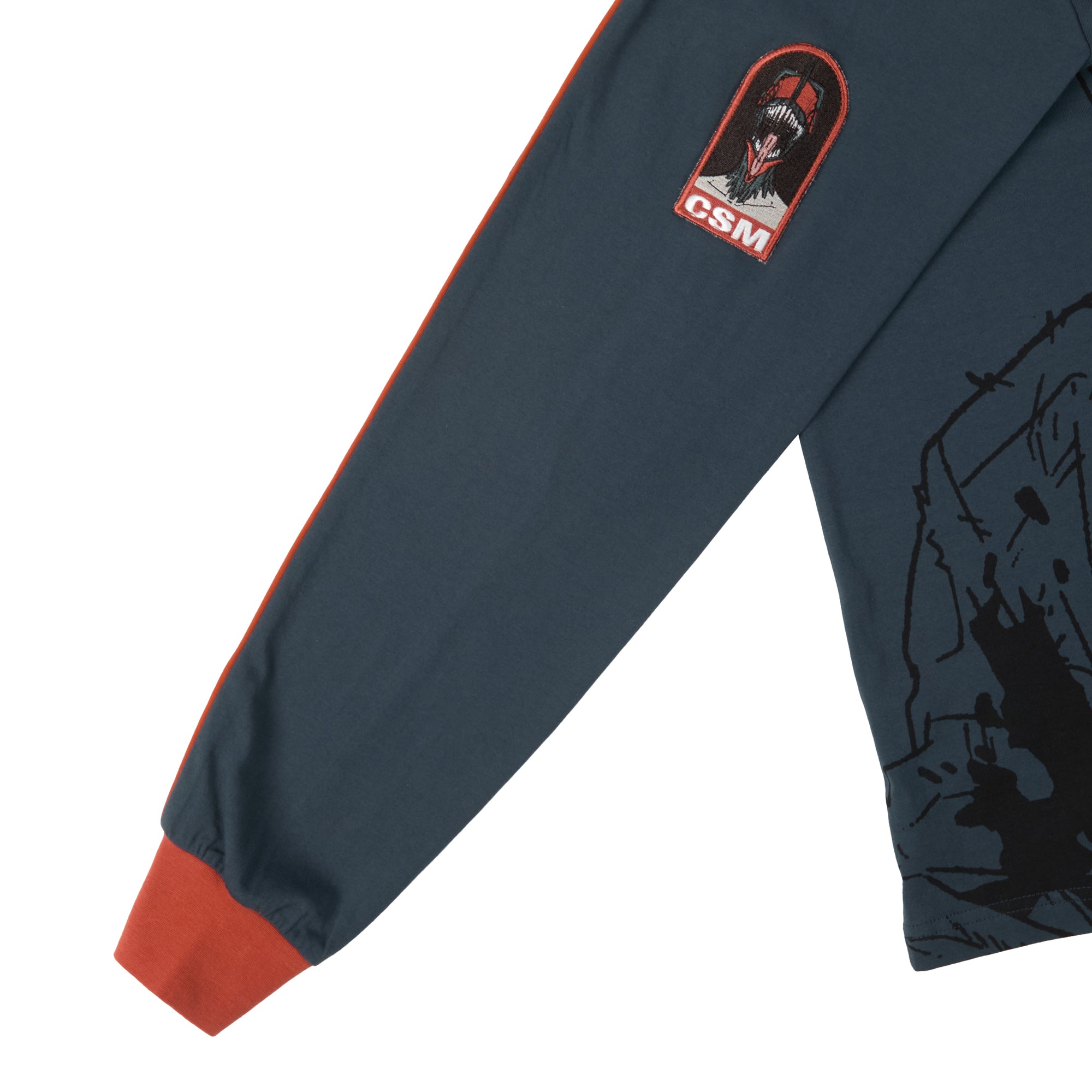 Chainsaw Man Athletics Colorblock Crewneck