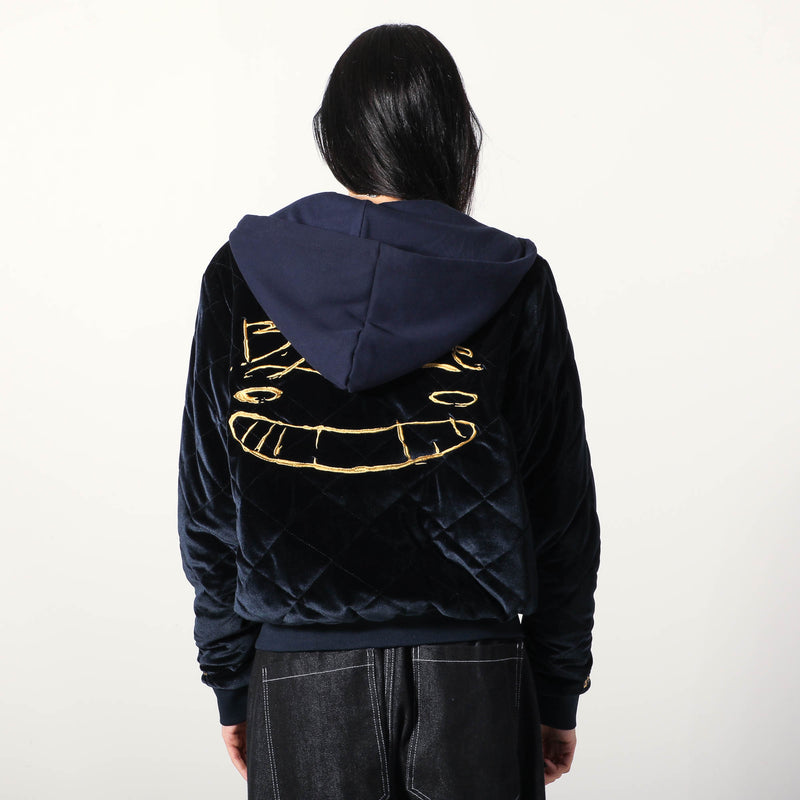 See You Space Cowboy Reversible Hooded Bomber Jacket