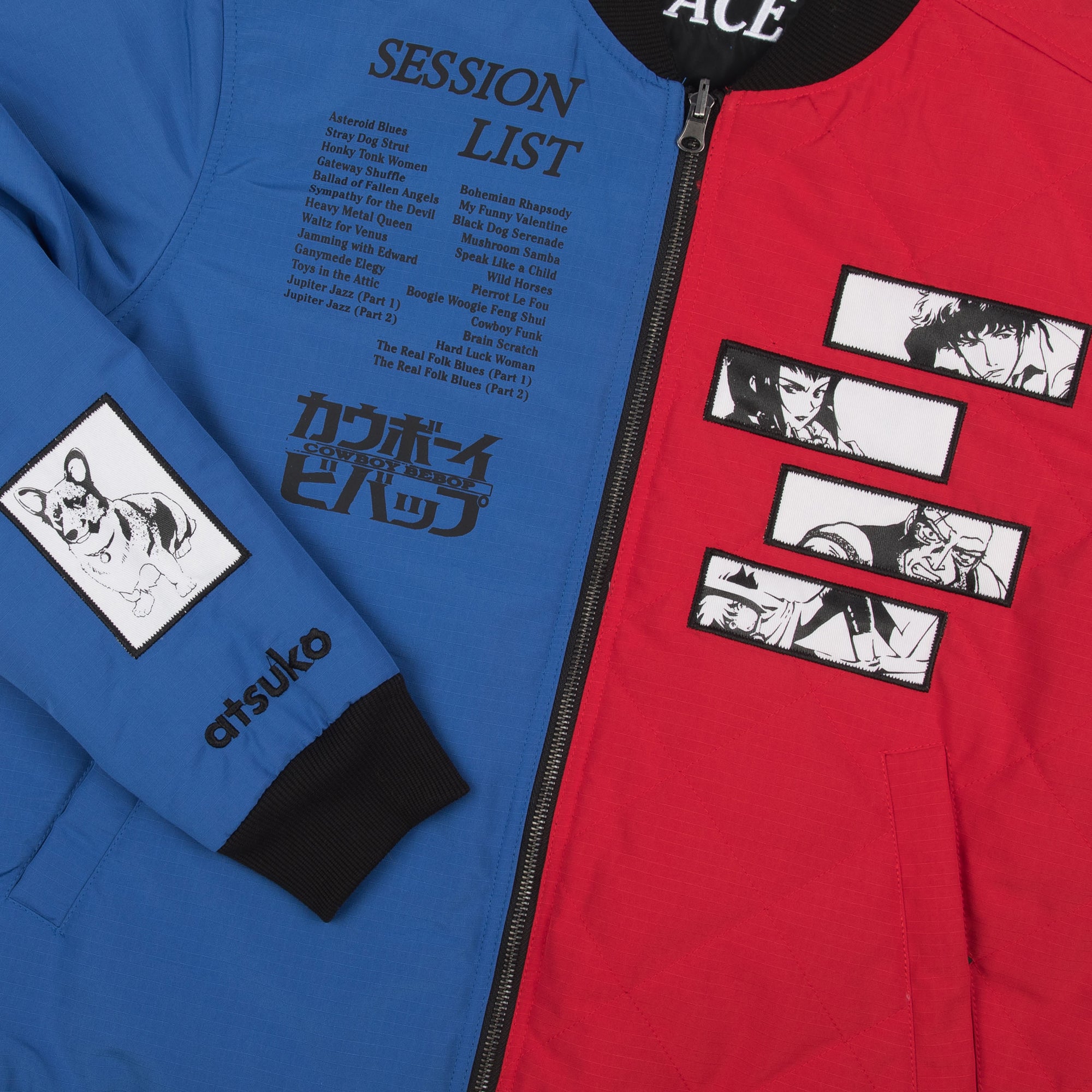Cowboy Bebop Swordfish II Reversible Bomber Jacket | Official