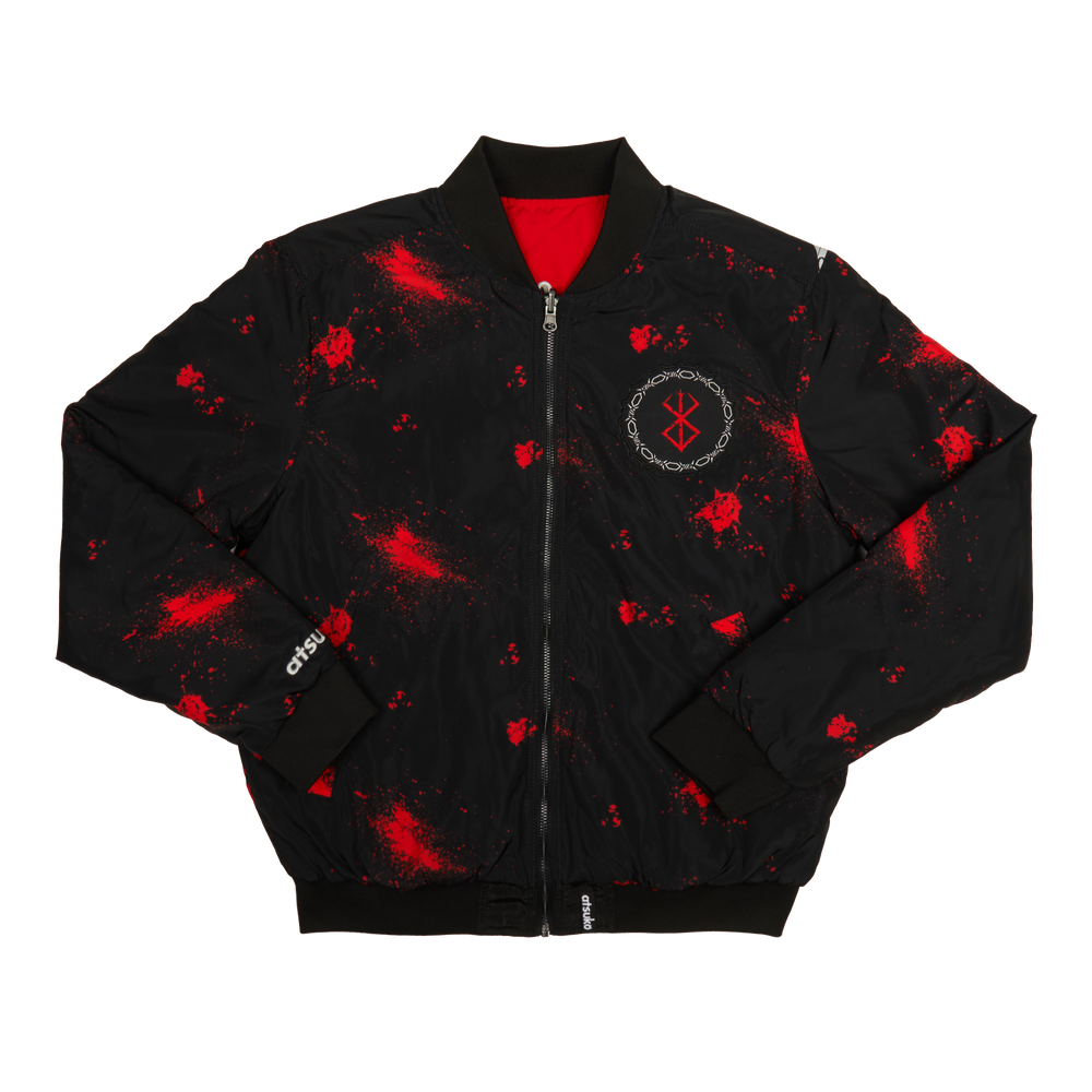 Berserk Brand Of Sacrifice Reversible Bomber Jacket | Official Apparel ...