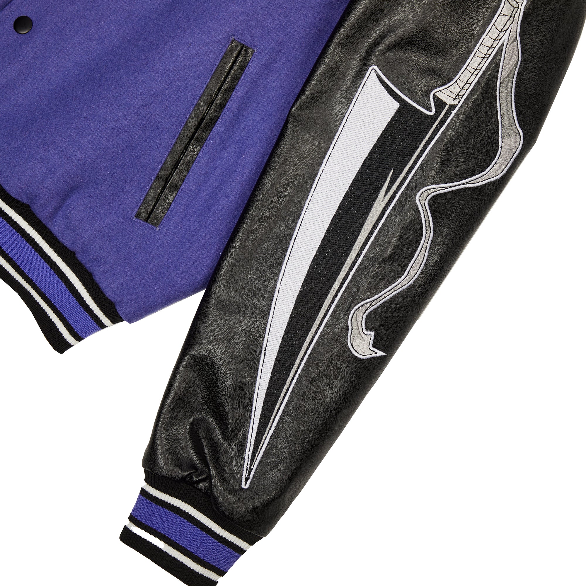 Ichigo Kurosaki Purple Varsity Jacket
