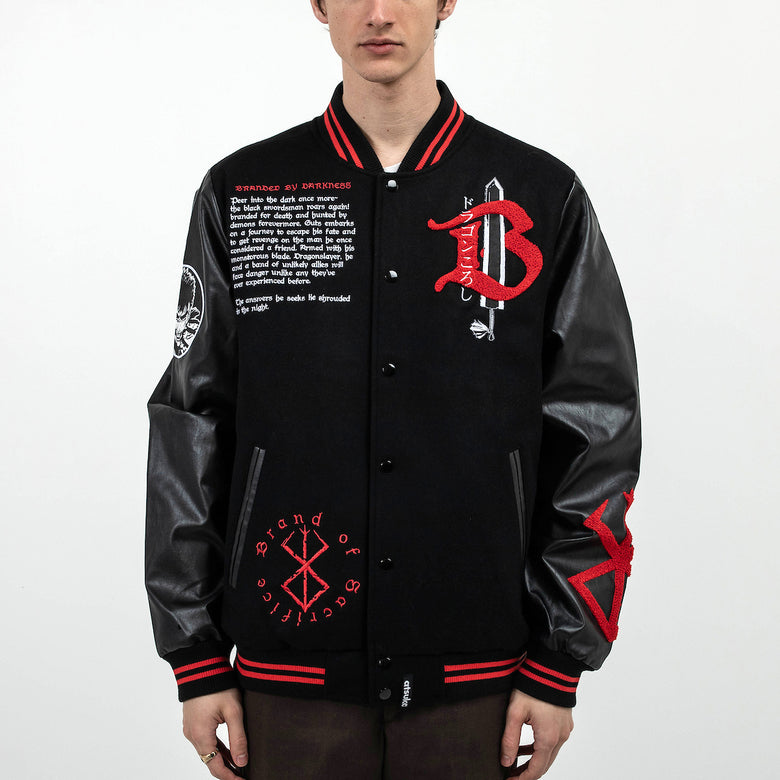 Branded on sale varsity jacket