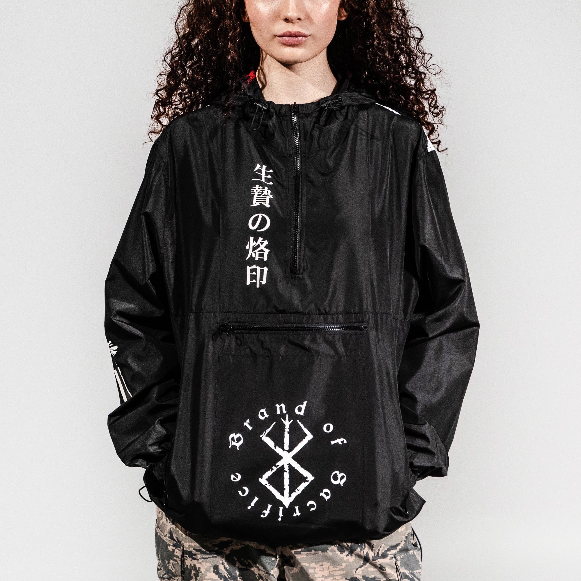 Brand Of Sacrifice Black  Anorak