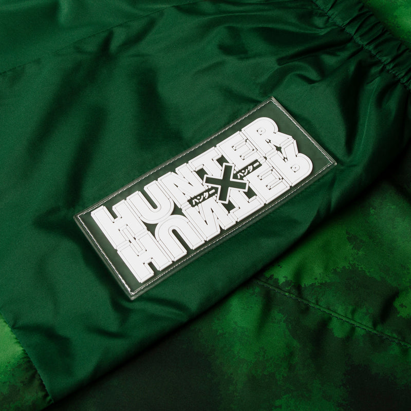 Gon Green Spray Paint Camo Anorak