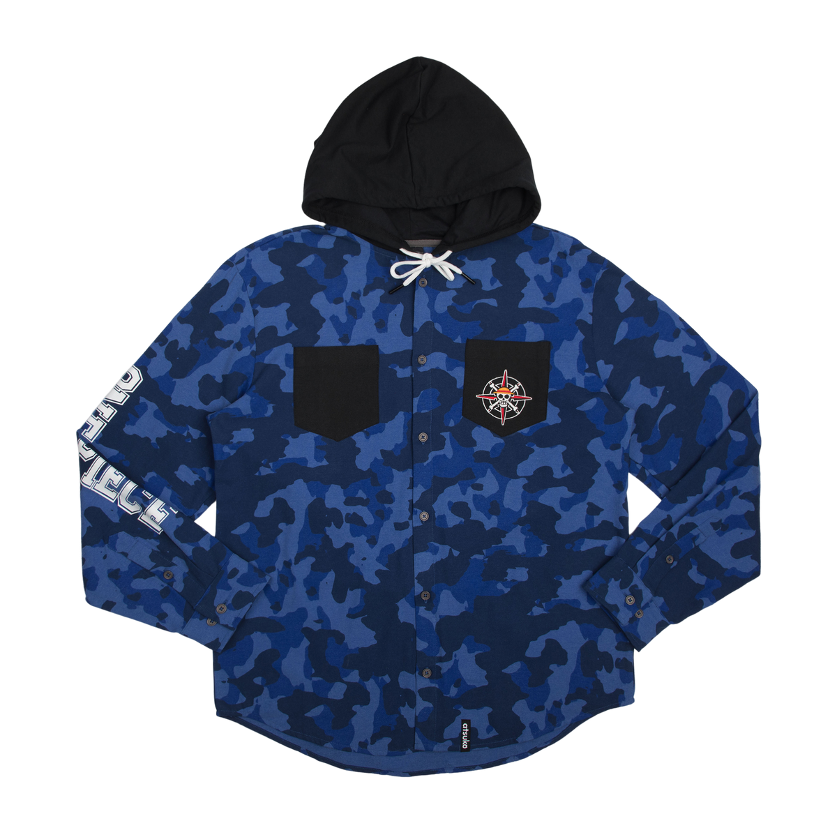 【KOOLOSET】[6oz] Hoi Camo Hood Jumper 98301-VC-FrontMannequin-