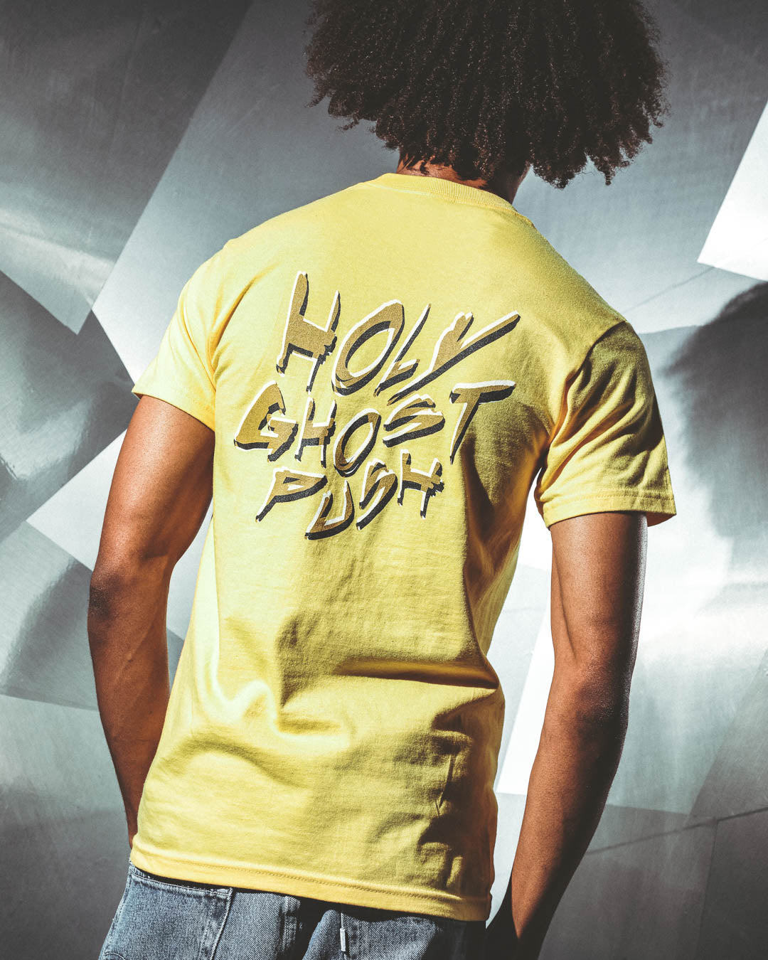 Sano Holy Ghost Push Yellow Tee