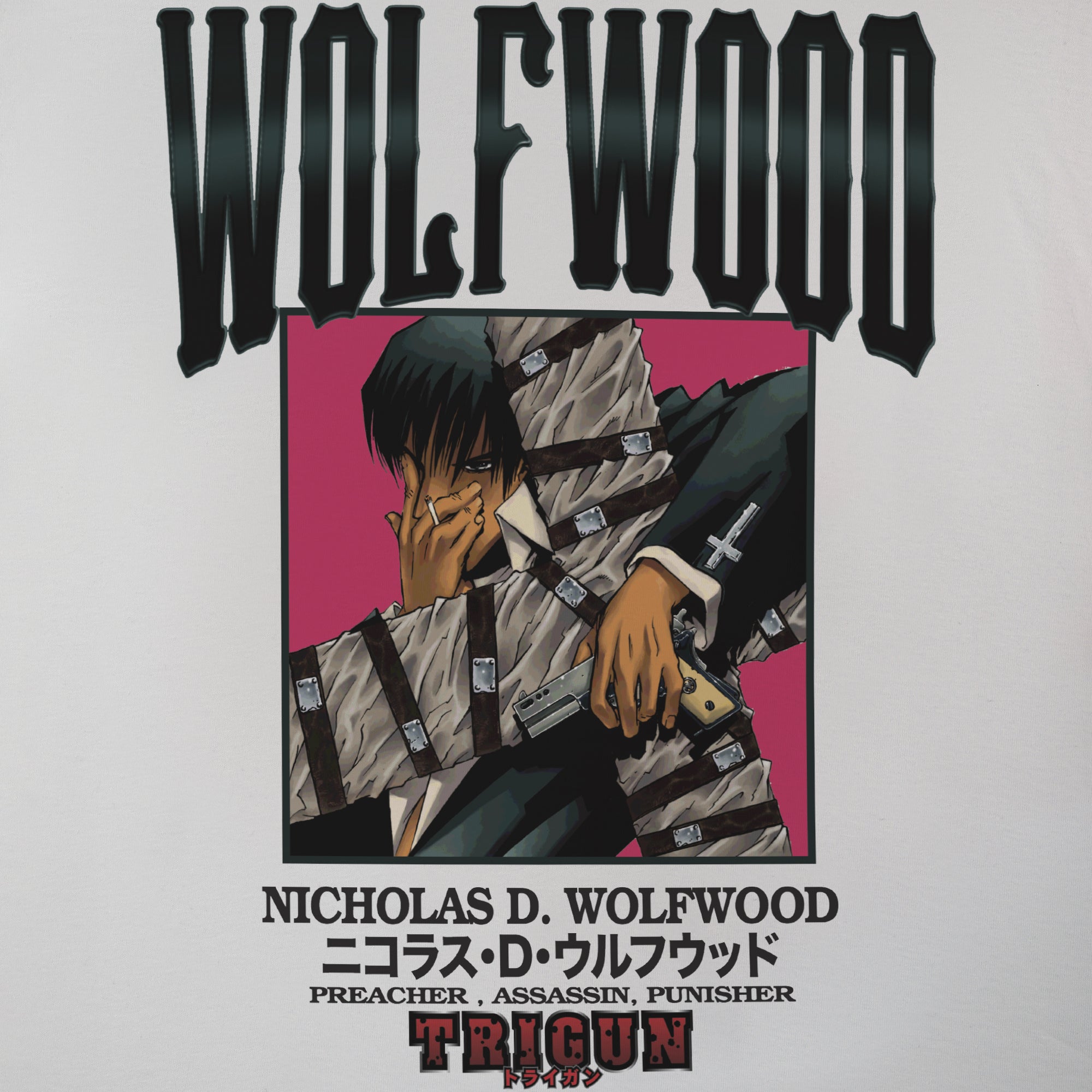 Wolfwood Nothing Like Gods Chambray Tee