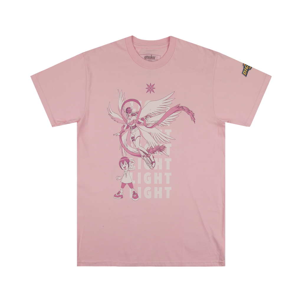 light pink tee
