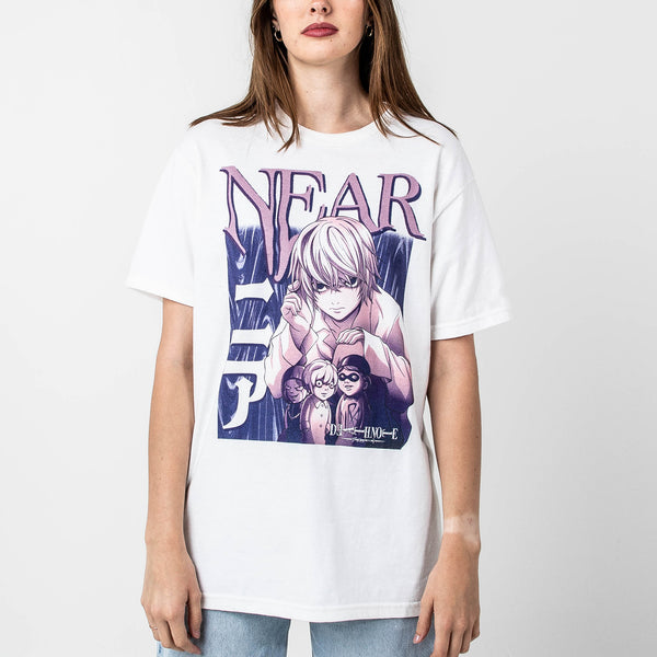 Buy Men's White Anime AOP Oversized T-shirt Online at Bewakoof