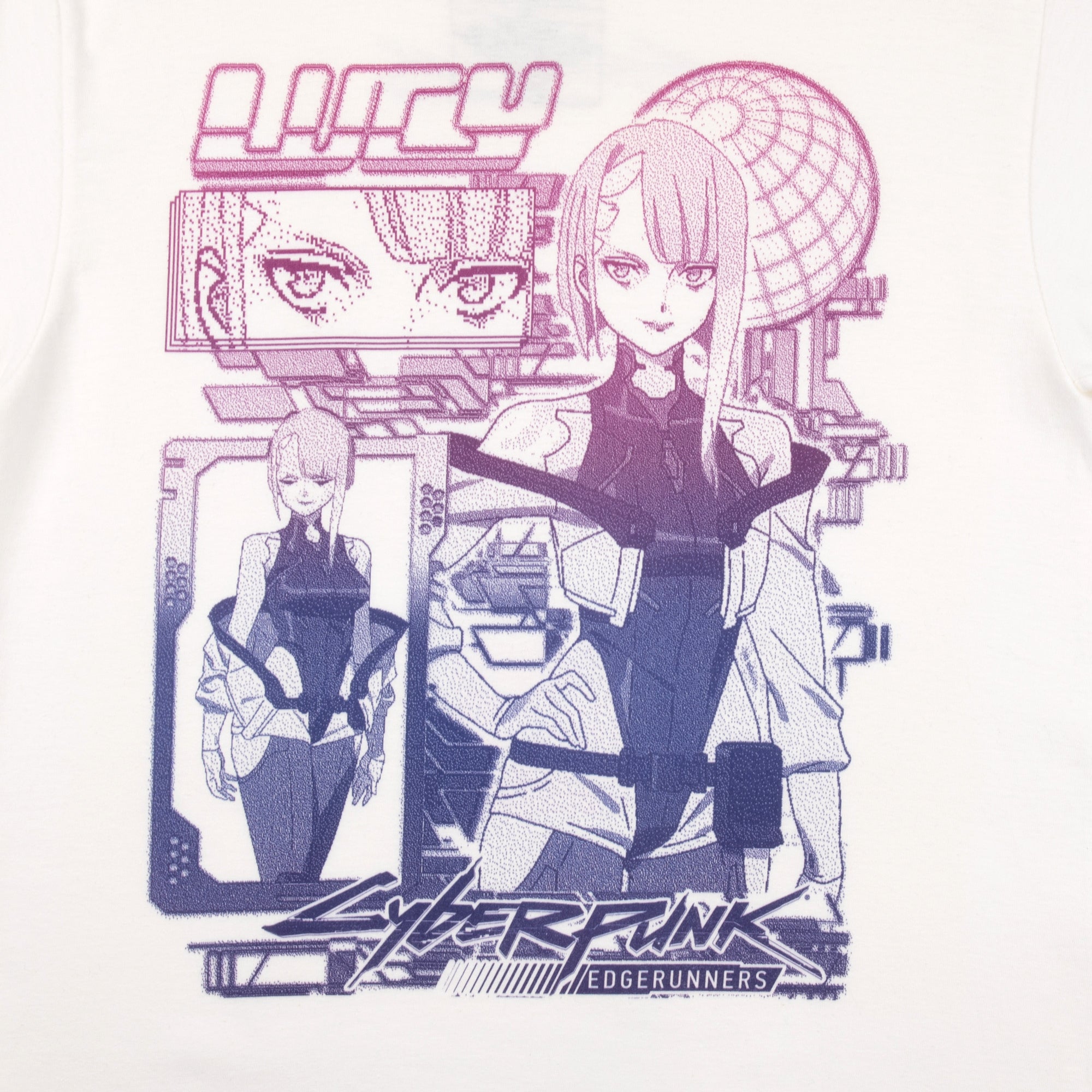 Lucy Netrunner White Tee