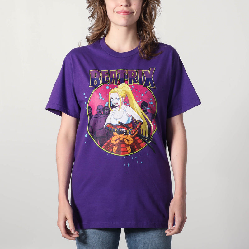 ZOM 100 Beatrix Amerhauser Purple Tee | Official Apparel & Accessories