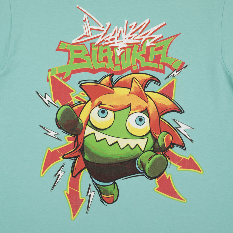 Street Fighter Blanka-Chan Green Tee | Official Apparel & Accessories ...