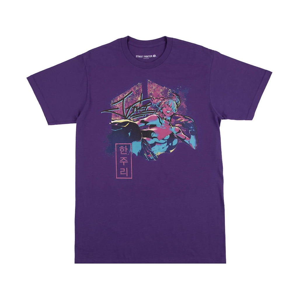 Street Fighter Juri Han Thrill Seeker Purple Tee | Official Apparel &  Accessories | Atsuko - Digimon | Atsuko