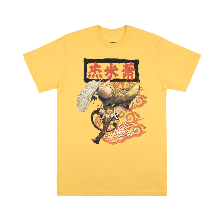 Jamie Breakdancer Yellow Tee