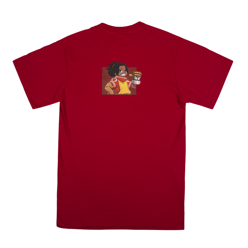 Cast Lightning Red Tee