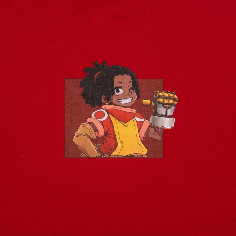 Cast Lightning Red Tee