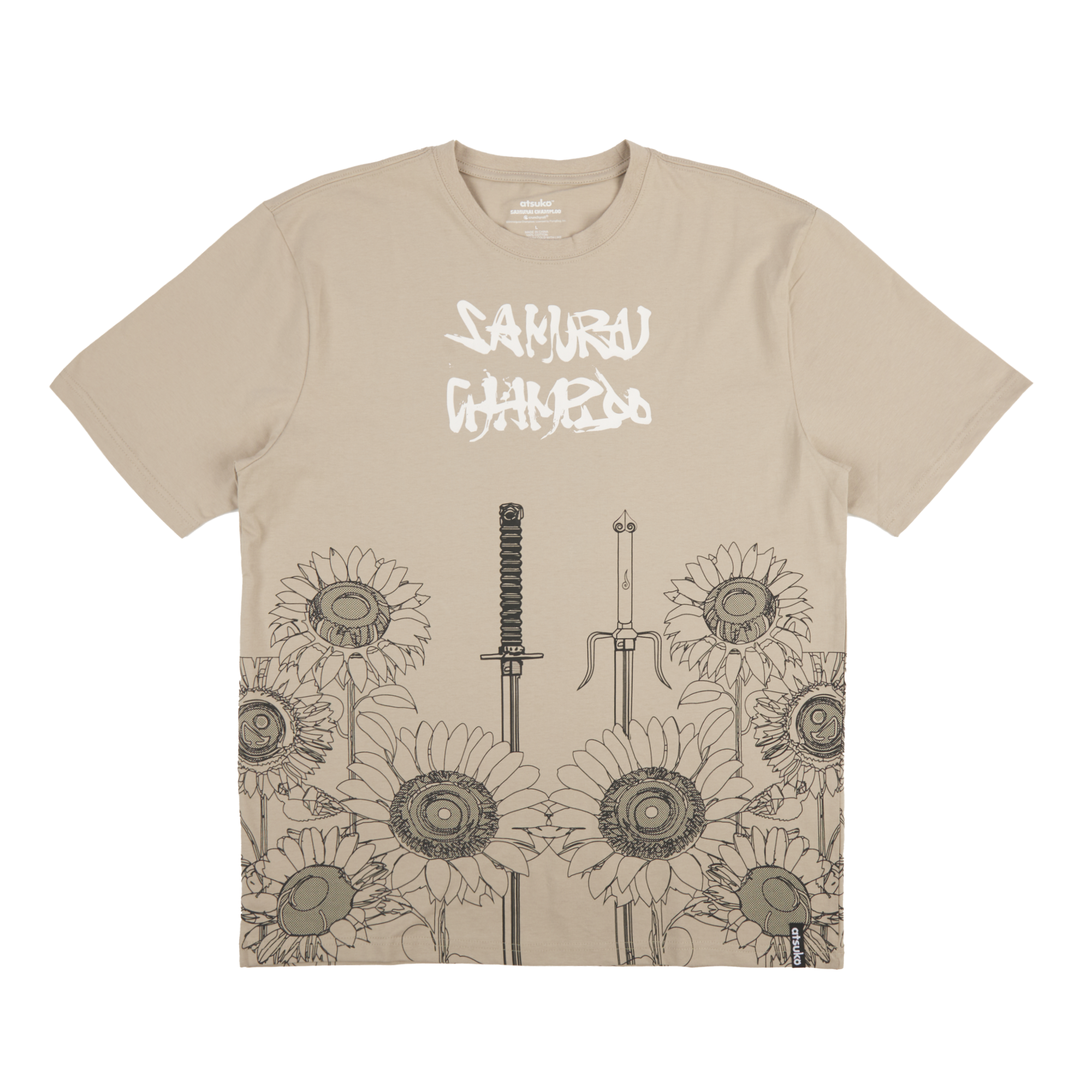 Outlaw Garden Tan Tee