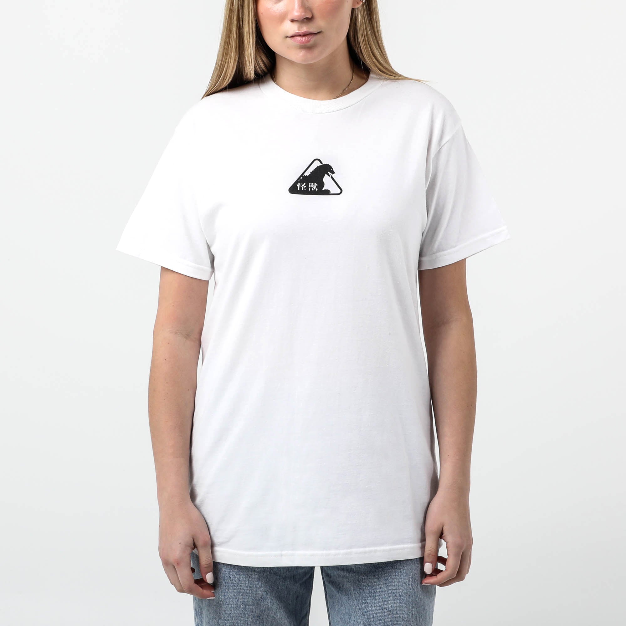 Monsters White Tee