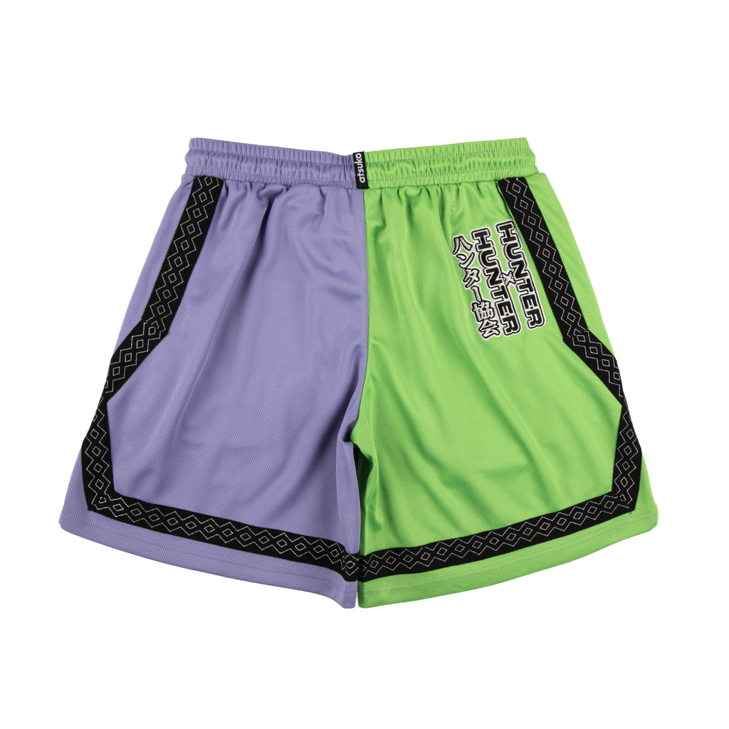 Hunter green top basketball shorts