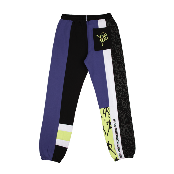 Evangelion NERV Patchwork Joggers - Evangelion | Atsuko