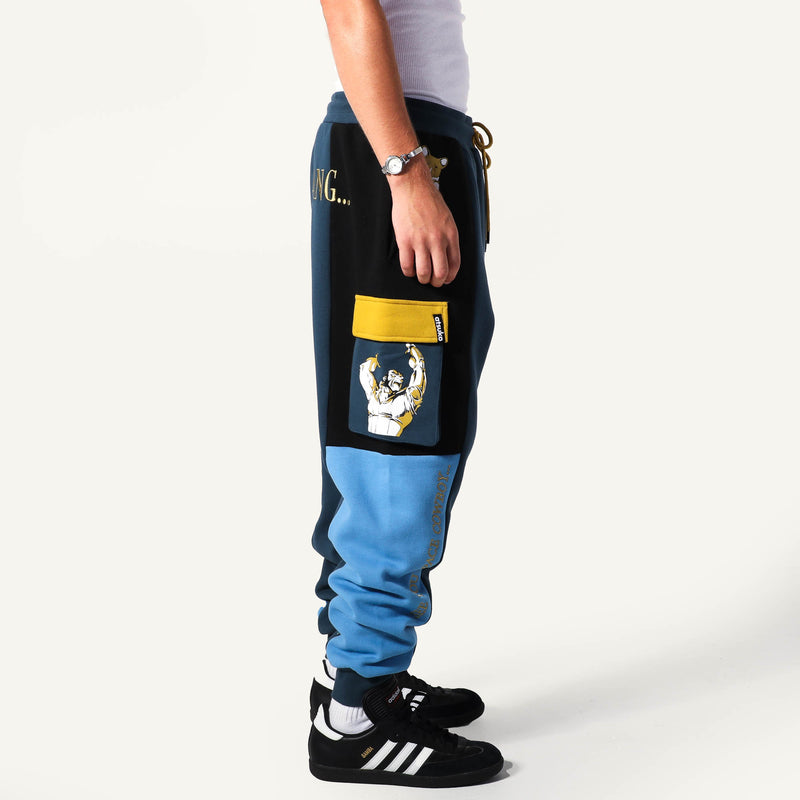 See You Space Cowboy Paneled Cargo Joggers