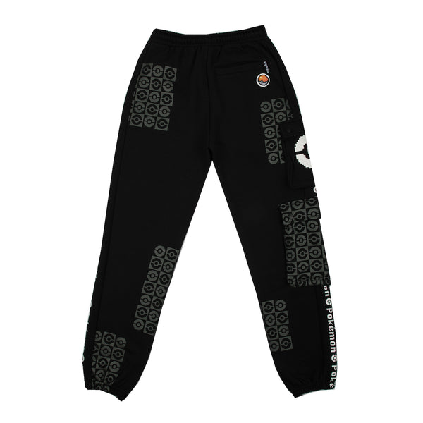 Poké Ball Panel Cargo Sweatpants