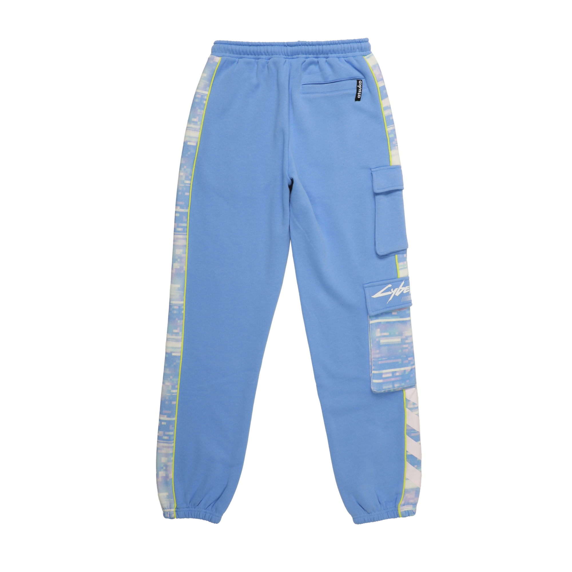 Edgerunner Blue Cargo Sweatpant