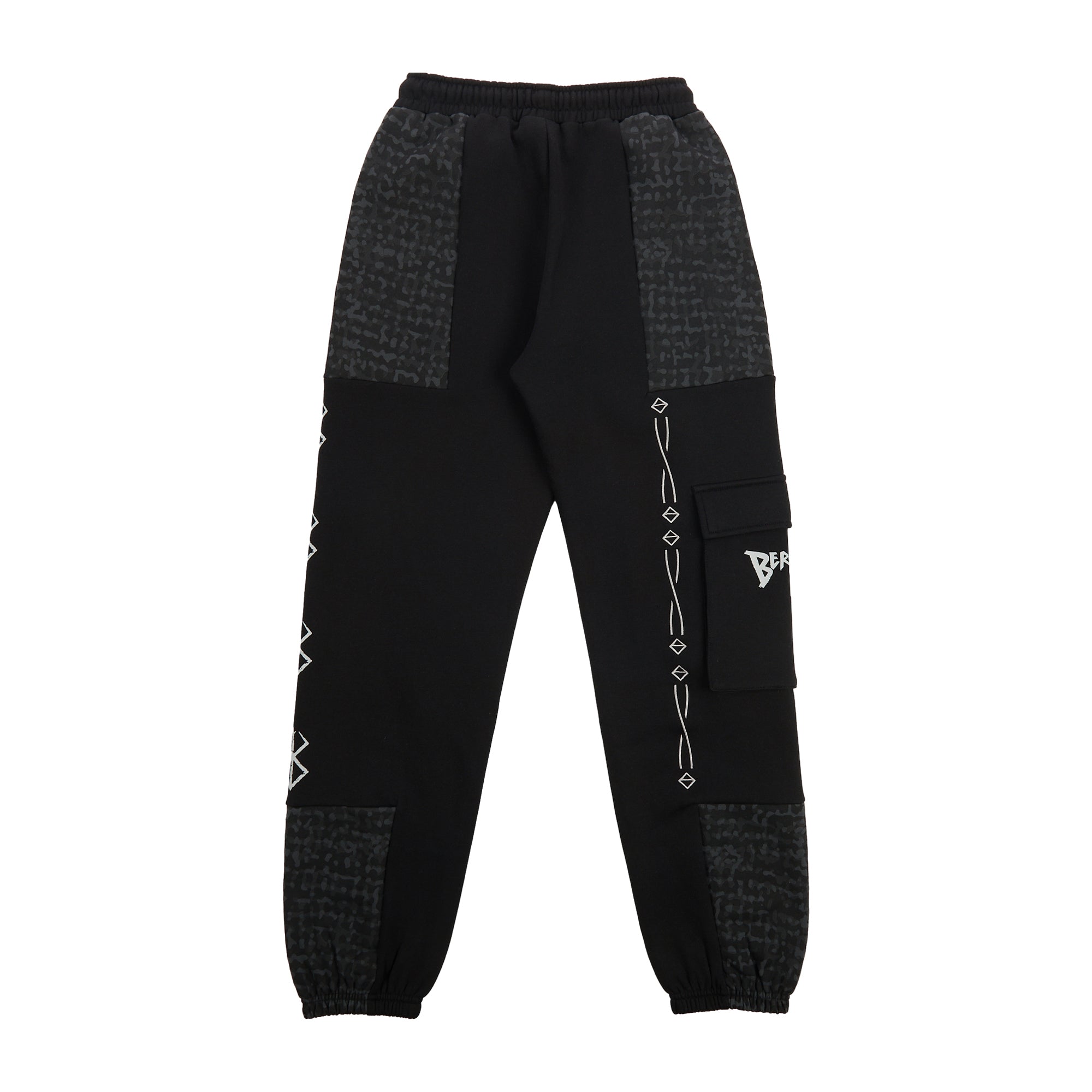 Berserk Brand Of Sacrifice Black Cargo Sweatpants | Official Apparel ...