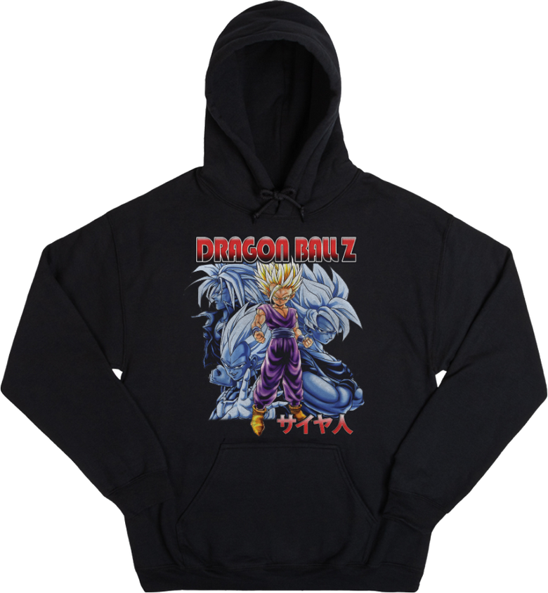 Dragon ball top z black hoodie