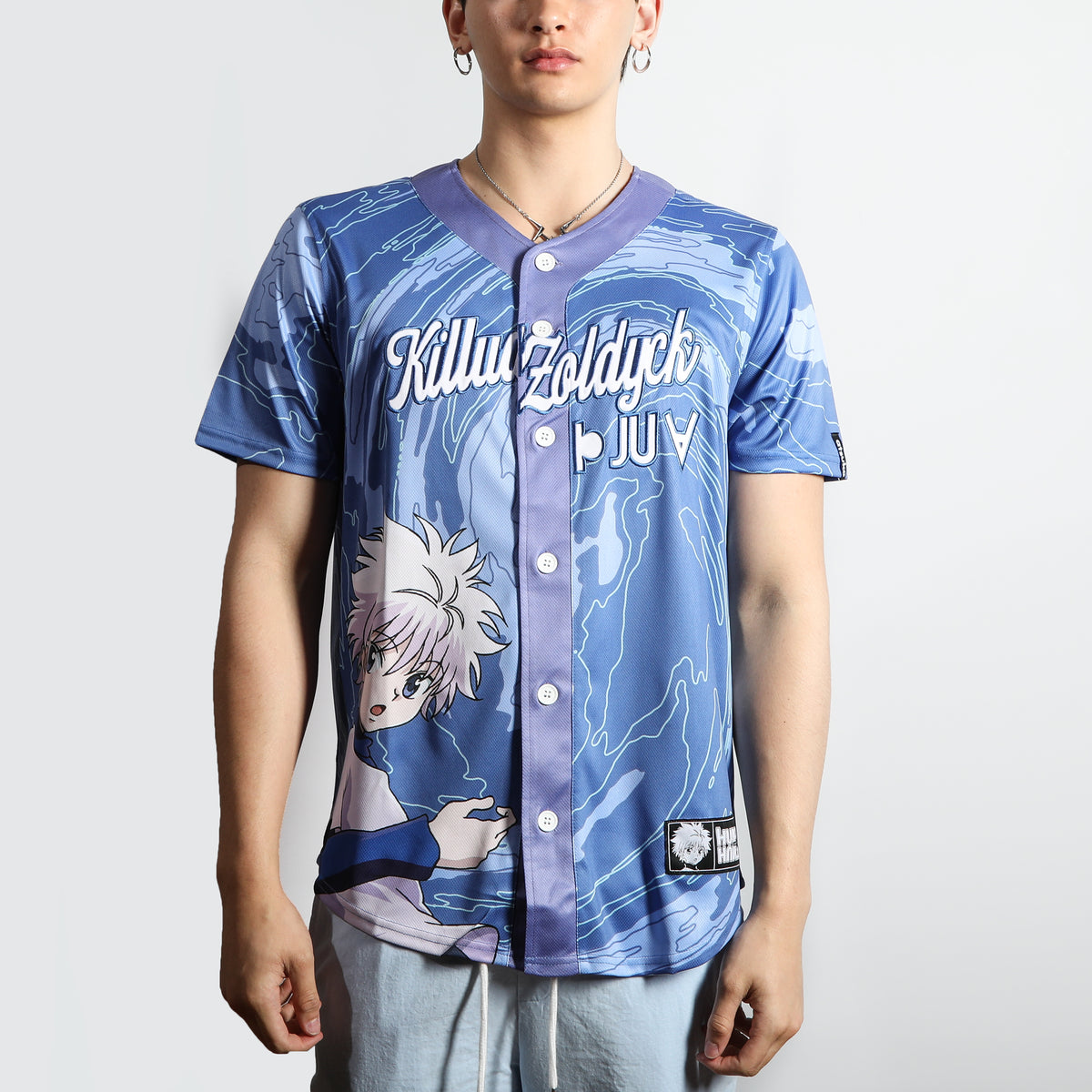 Hunter x Hunter Killua Zoldyck Baseball Jersey Official Apparel
