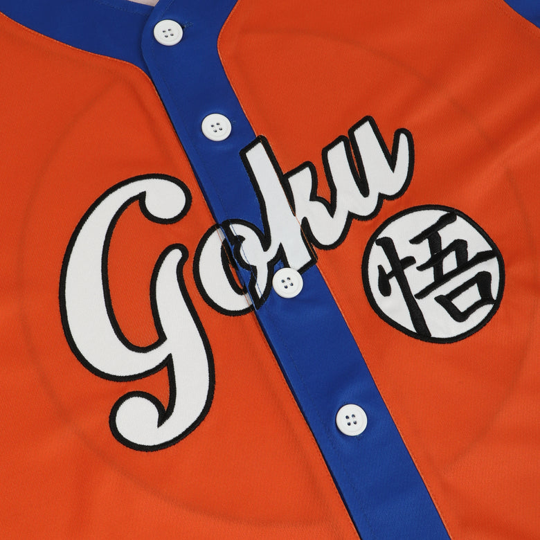 Dragon Ball Z Goku Baseball Jersey - Milwaukee Brewers - Pullama