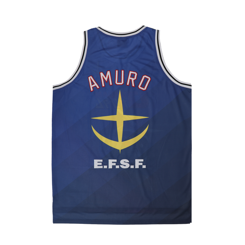 Amuro Blue Basketball Jersey