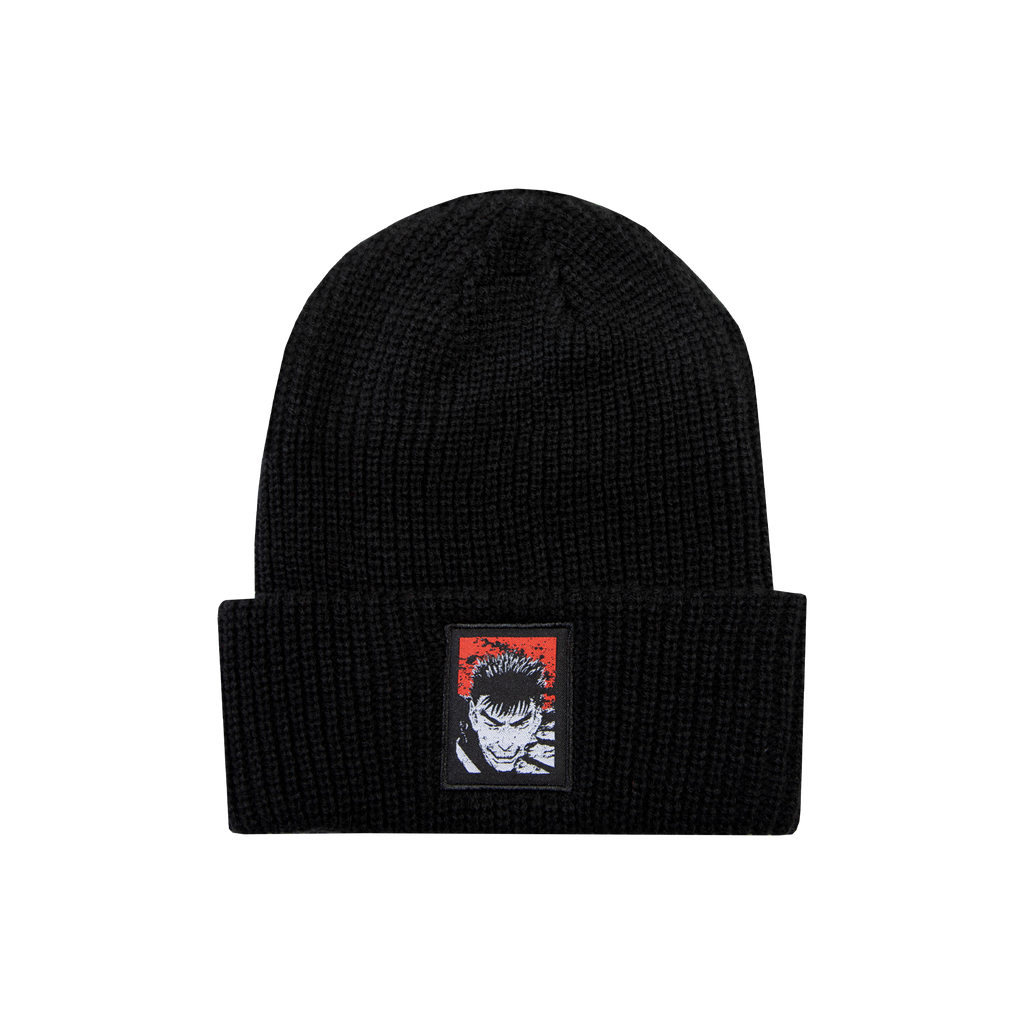 ◆BADBLOOD◆ Lion Patch Beanie Washed Black w-hat25-010 Badblood [w-hat25-010] Lion Patch Beanie - Washed Black | KAZUE