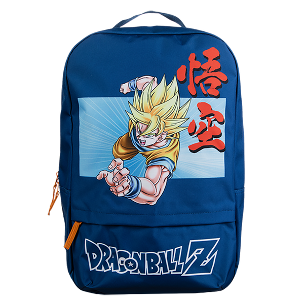 Smiling Goku On Pocket Of Dragon Ball Z Backpack — DBZ Store