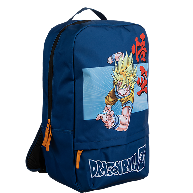 Smiling Goku On Pocket Of Dragon Ball Z Backpack — DBZ Store