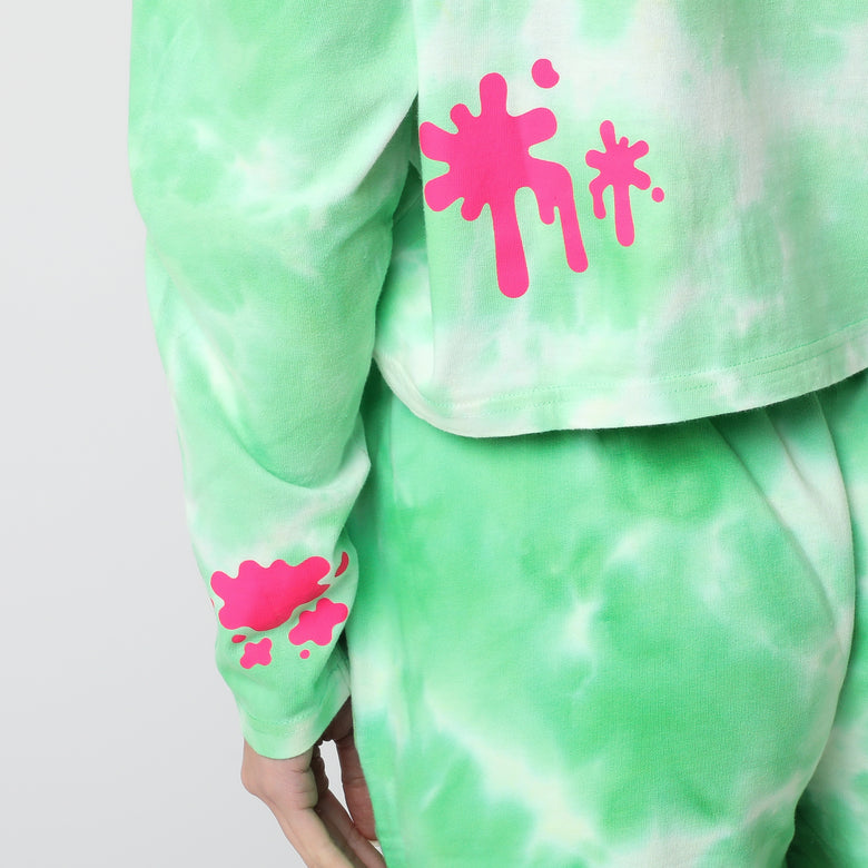 Mint Green Tie Dye Lounge Set– PinkBlush