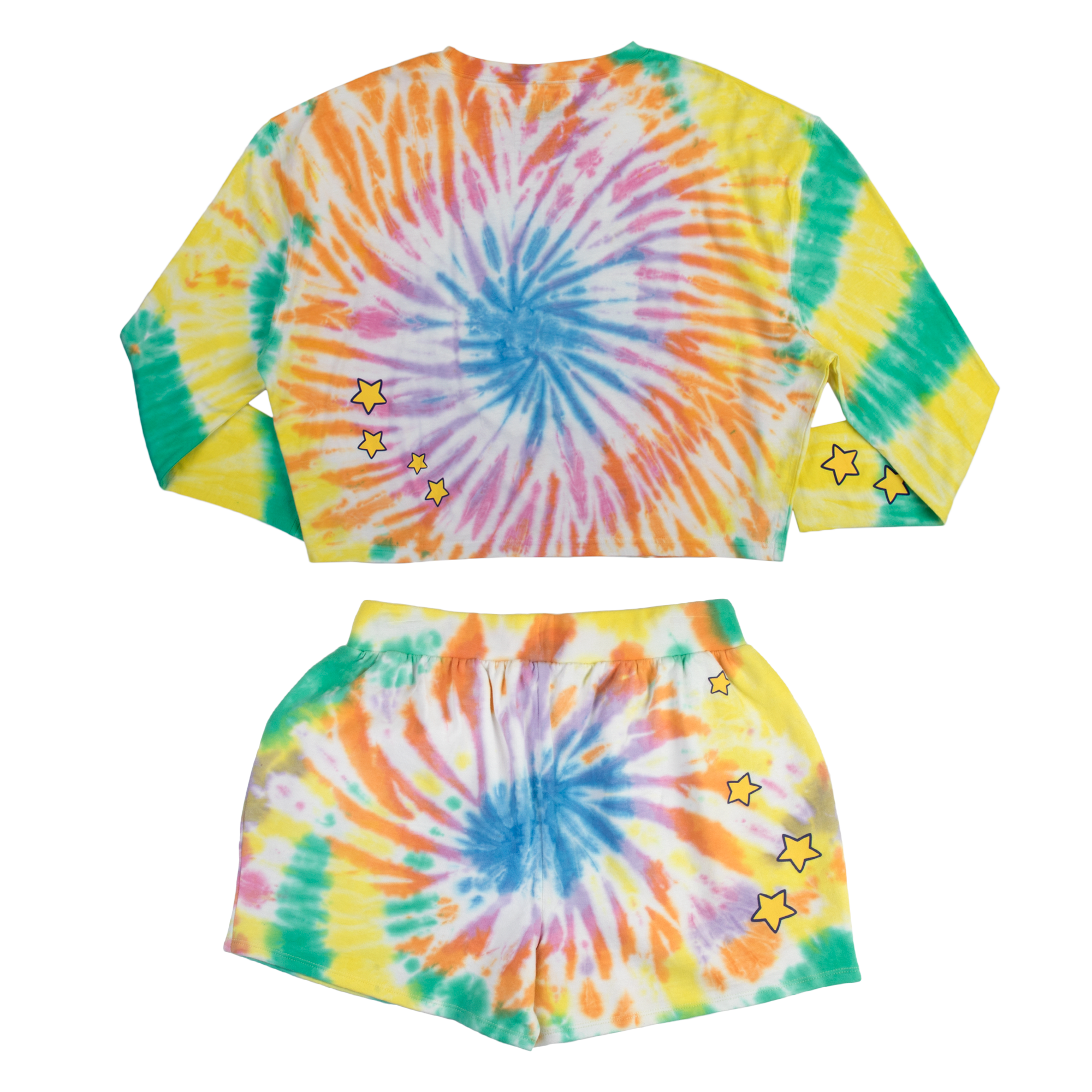 Gadget Cat From The Future Tie Dye Lounge Set