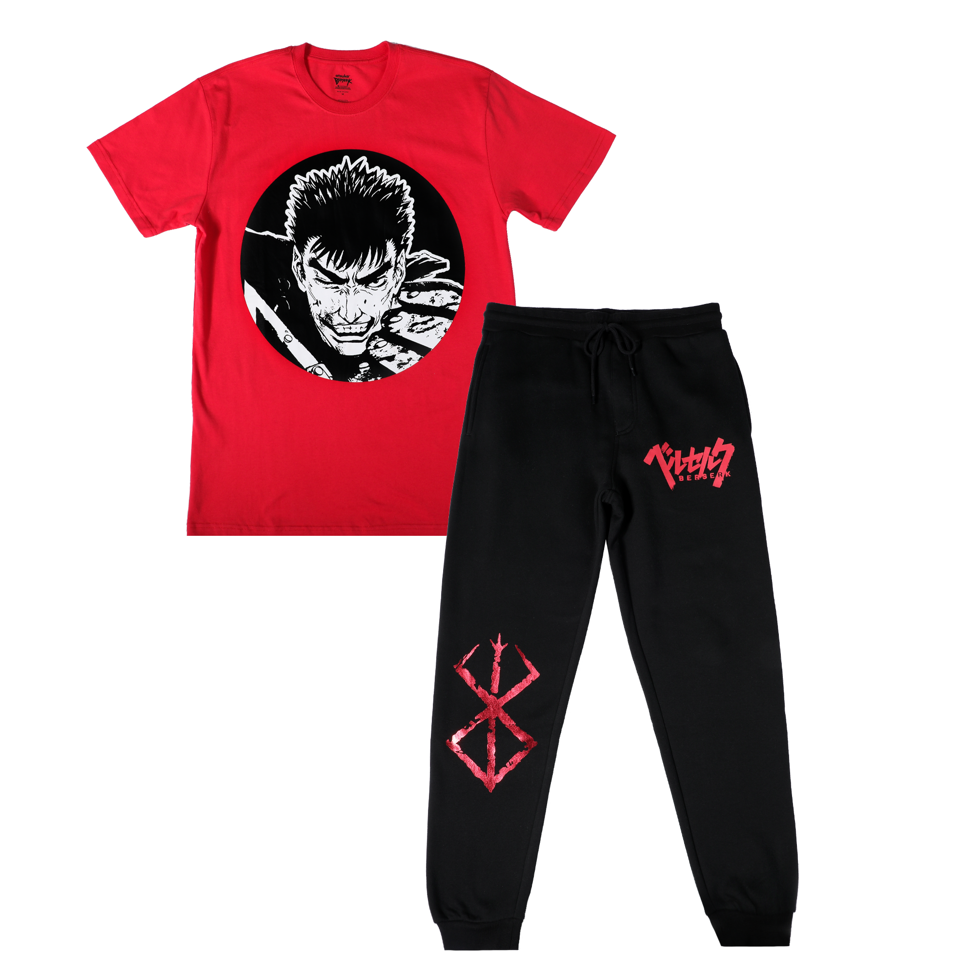 Brand of Sacrifice Red and Black Lounge Set