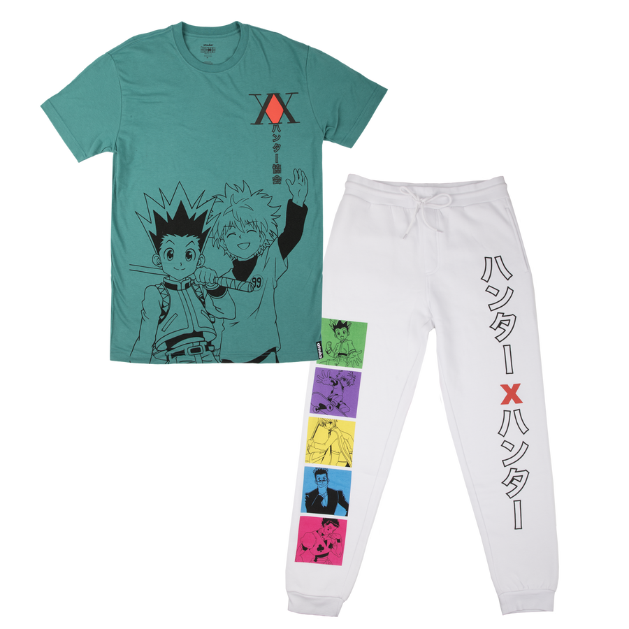 Hunter Exam Arc Group Lounge Set Officially Licensed Hunter x Hunter