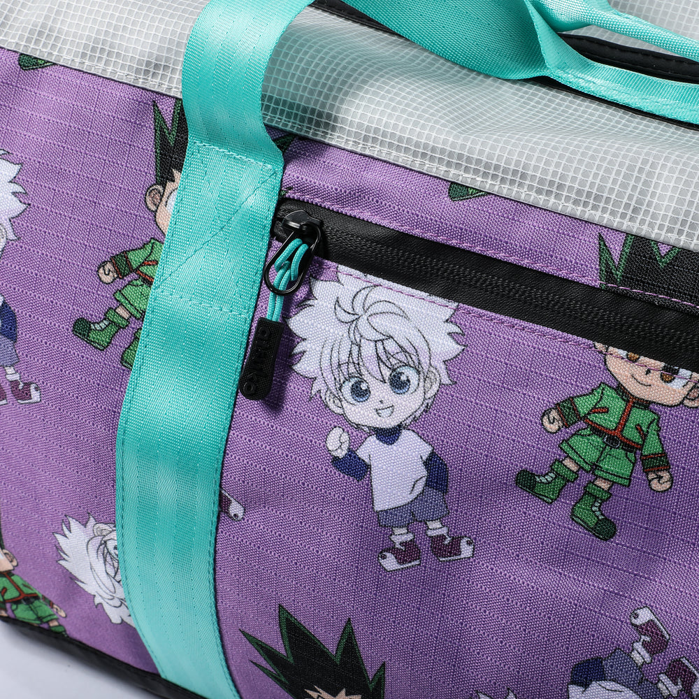 Gogn and Killua Purple Duffle Bag Official Apparel & Accessories