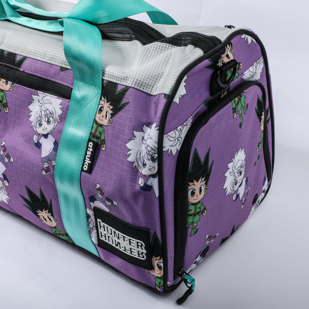 Gogn and Killua Purple Duffle Bag Official Apparel & Accessories